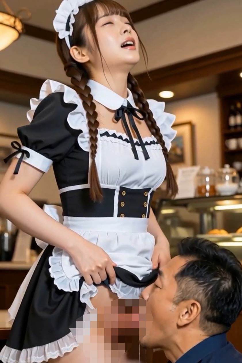 ふたなり女子  エスカレートする露出行為！野外露出射精！男湯乱交！電車内フェラ！メイド喫茶ブッカケ！制御不能超巨大マラ！ サンプル8ページ目