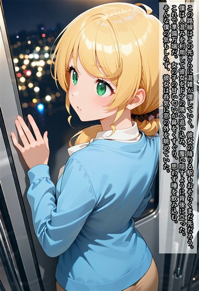 エレン先生を盗撮したり痴○したりする話 サンプル3ページ目