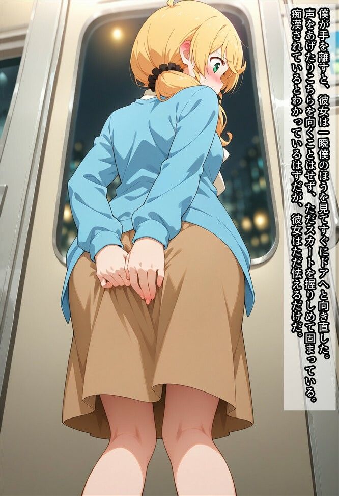 エレン先生を盗撮したり痴○したりする話 サンプル4ページ目
