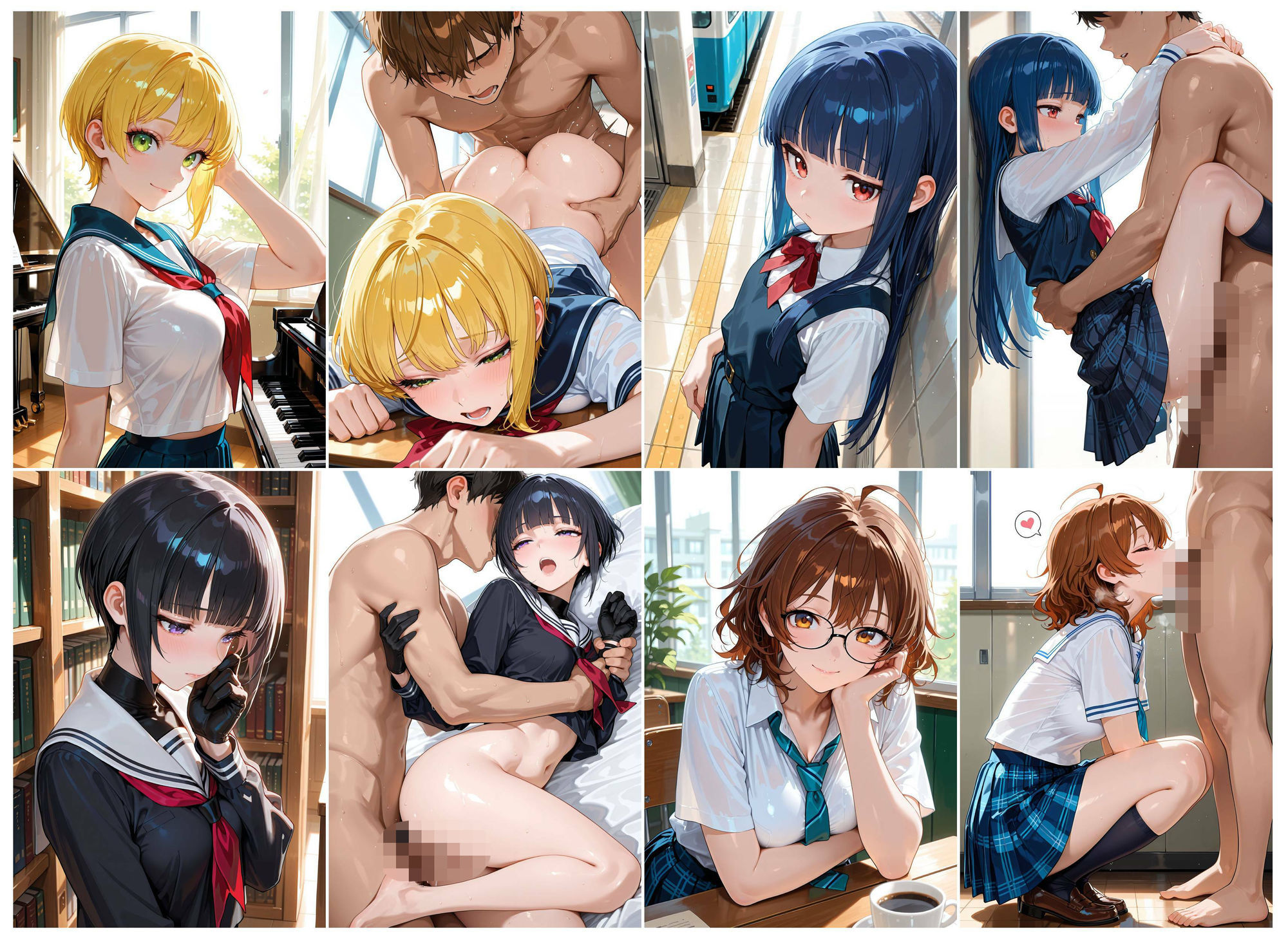 シンデレラアイドルとエッチする話 制服編 サンプル3ページ目