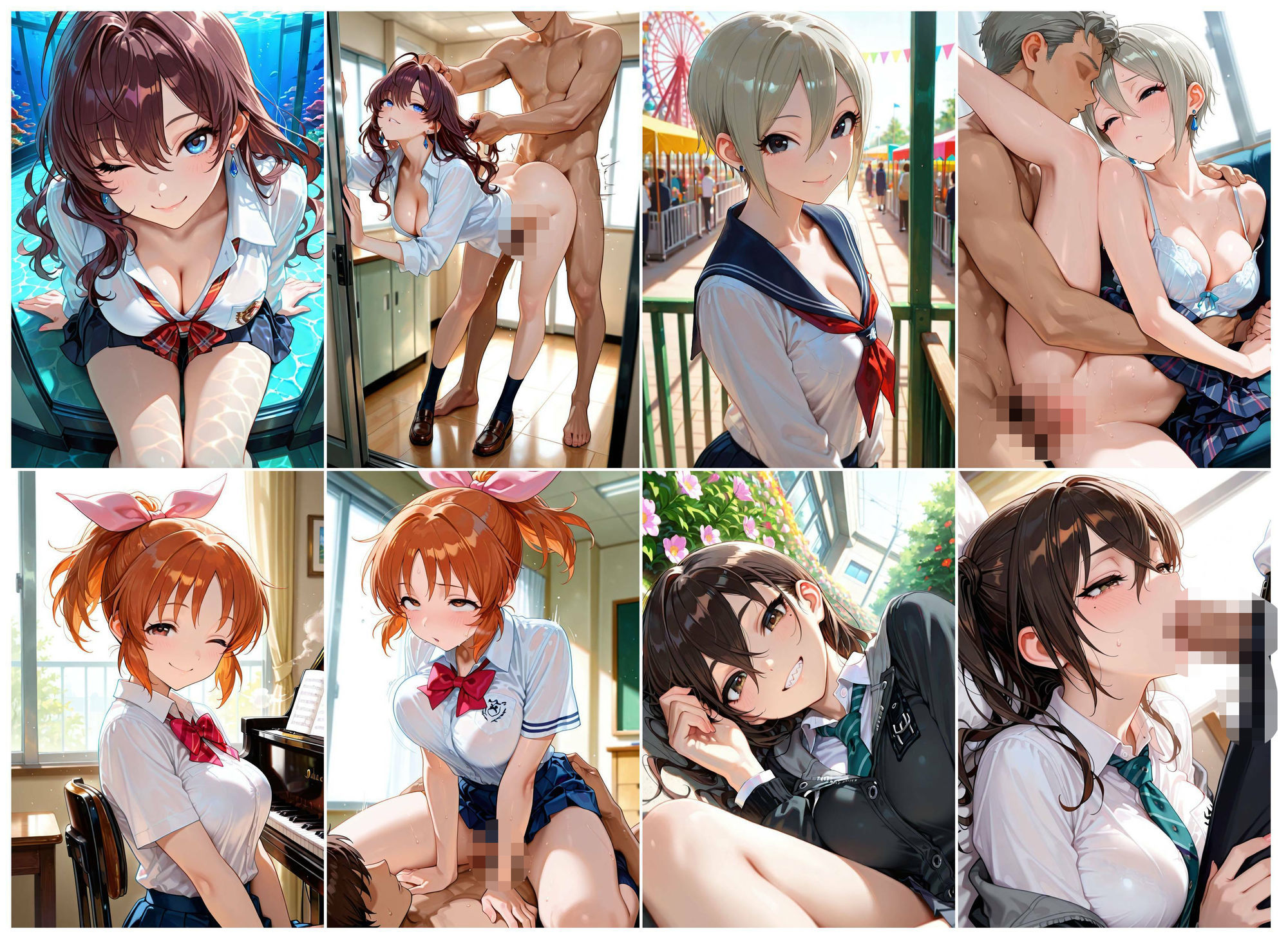 シンデレラアイドルとエッチする話 制服編 サンプル5ページ目