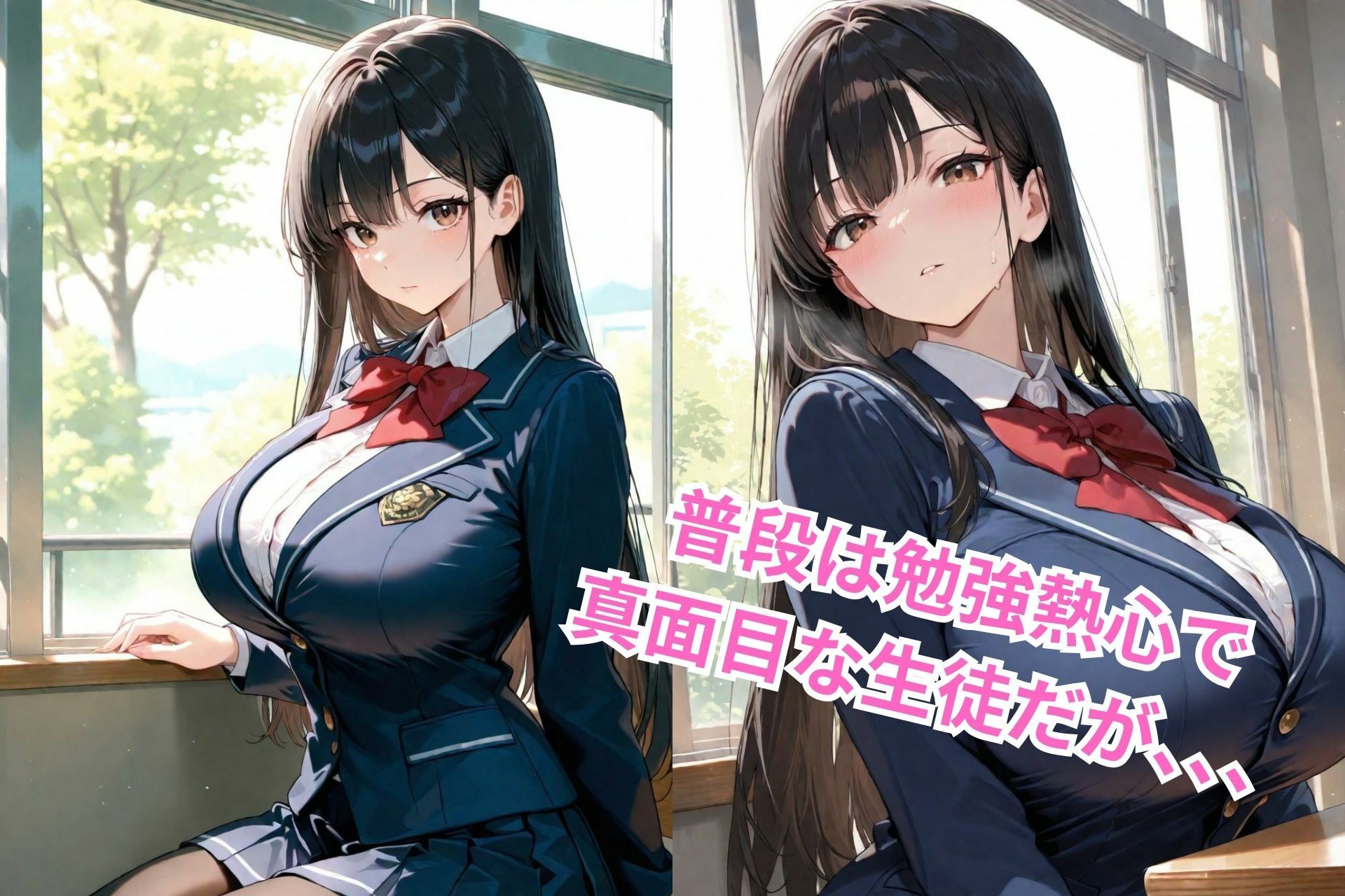 拒んでいた制服が自分から乱れるまで サンプル2ページ目
