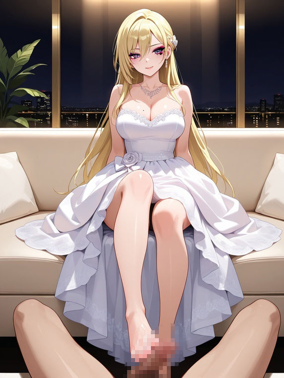 夜景ホテルで花嫁にされる話 サンプル1ページ目