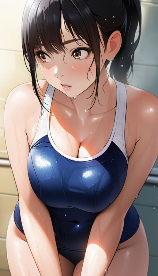 ポニーテールとスクール水着総集編 サンプル5ページ目