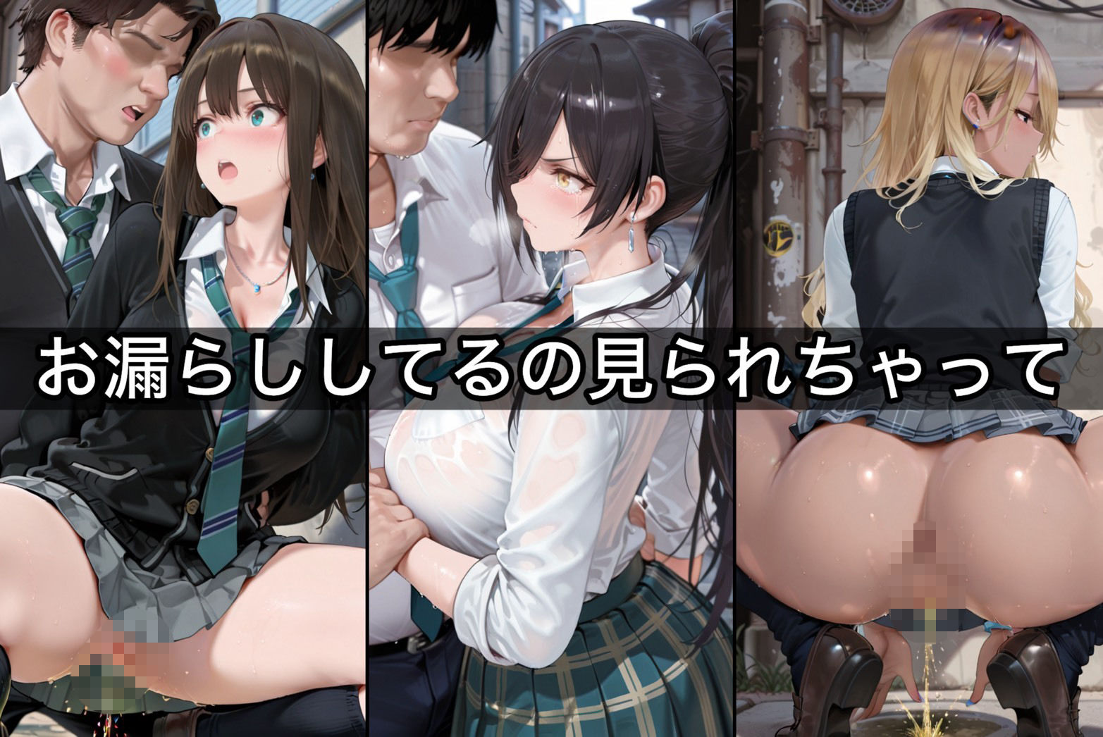 お漏らししちゃって、おま〇こいっぱい犯●れた話6 サンプル1ページ目