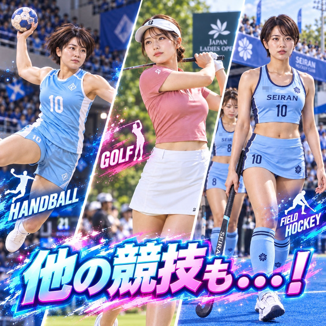 透視メガネ -もしも美女アスリートの服が透けて見えたら- Vol.2 サンプル7ページ目