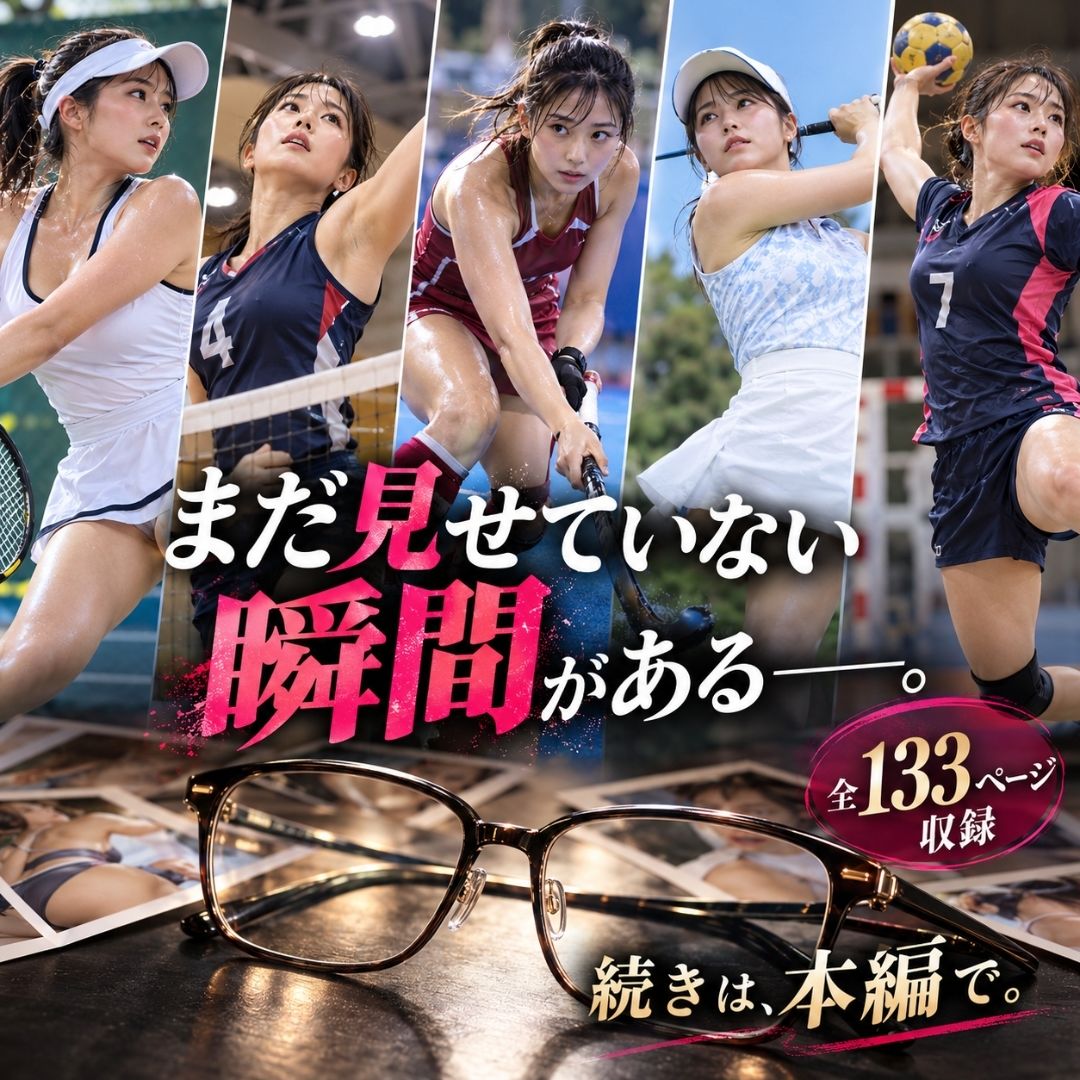 透視メガネ -もしも美女アスリートの服が透けて見えたら- Vol.2 サンプル10ページ目