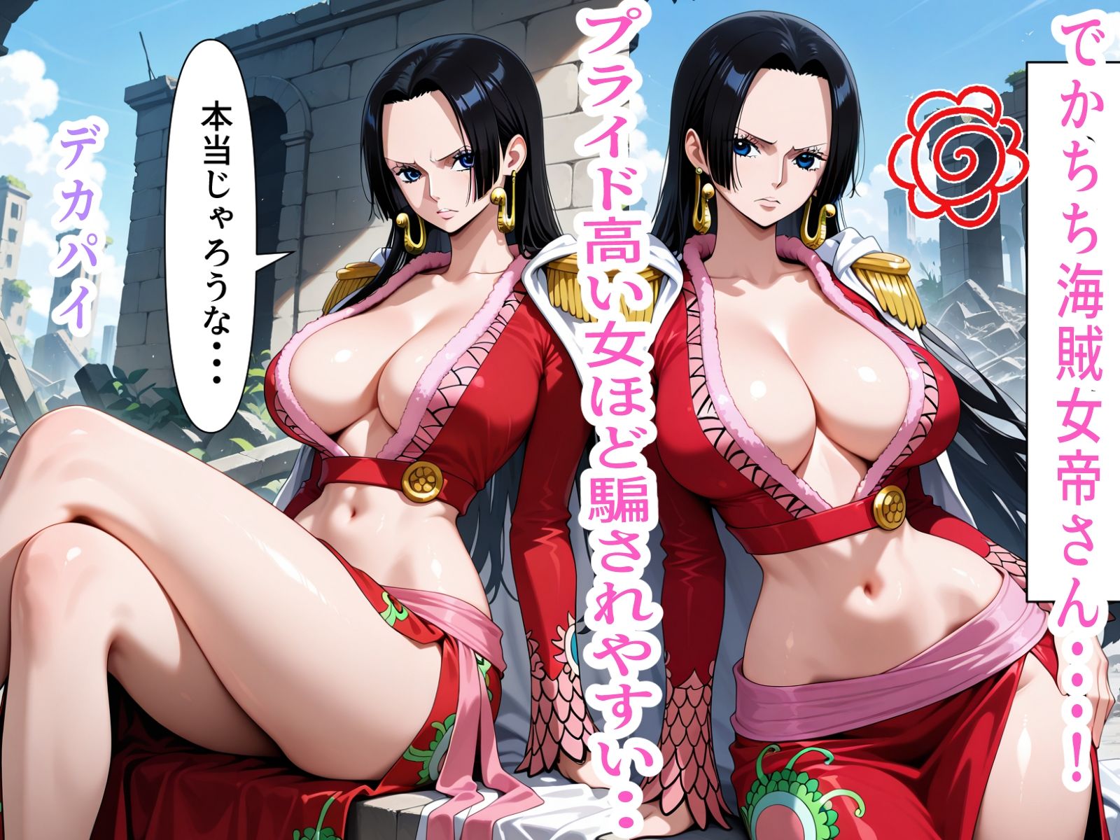 おっぱい女帝Jカップ プライド高めの女に制裁セックスだ！ サンプル1ページ目