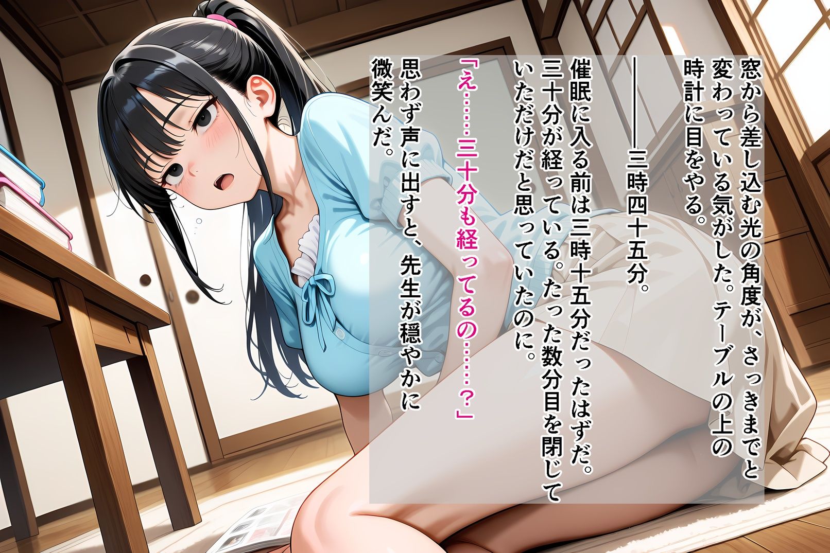 彼氏が問題集を解いている隣の部屋で、私は催●で先生のものになりました_前編 サンプル7ページ目
