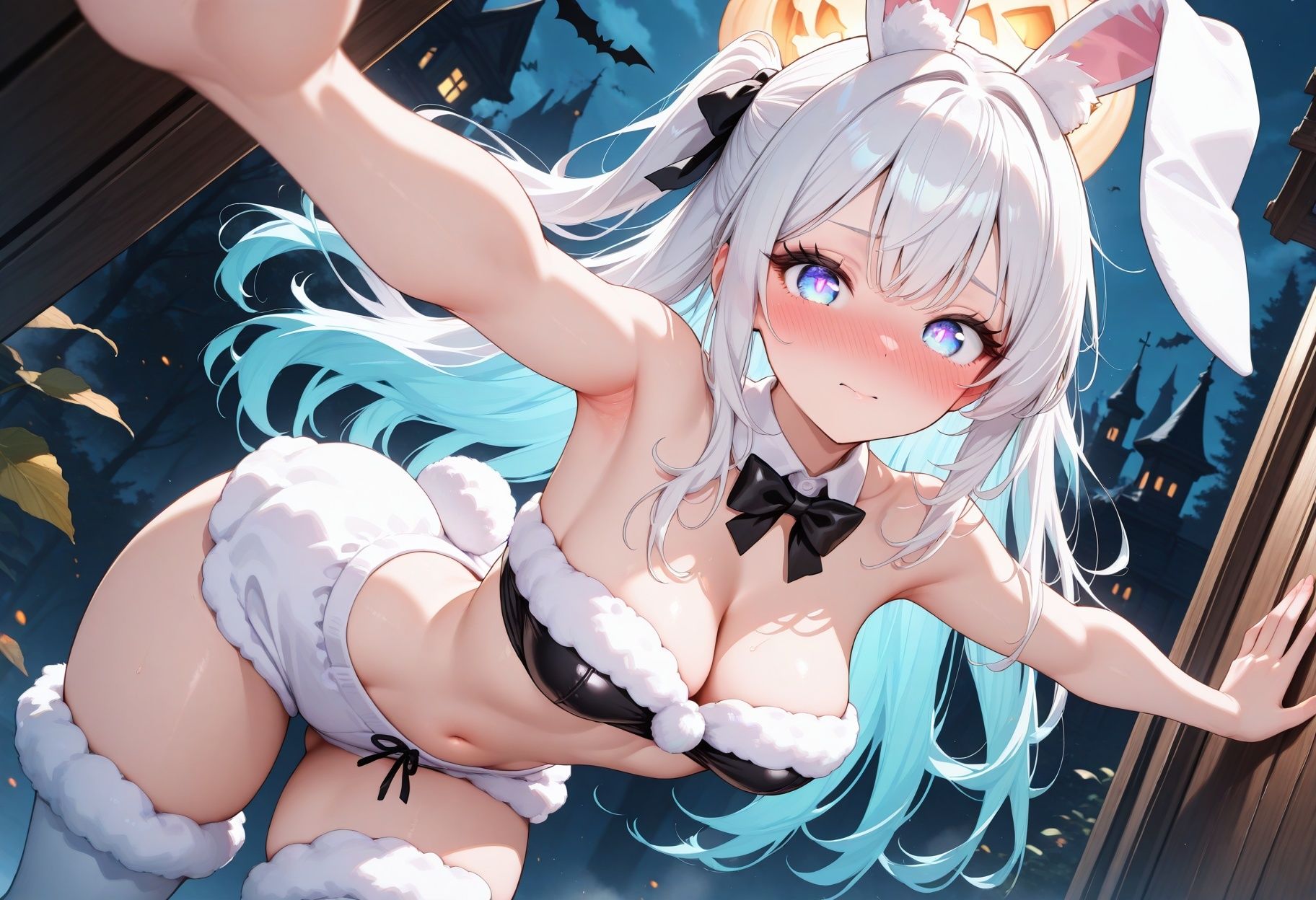 ハロウィン性指導×バニー編〜淫らに脚を開き精液まみれ連続絶頂〜 サンプル1ページ目