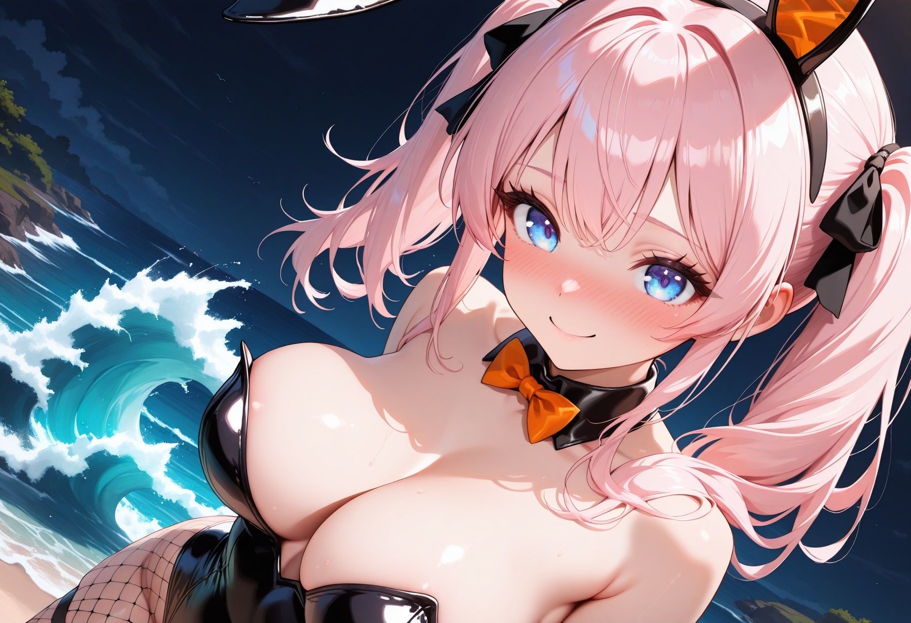 ハロウィン性指導×バニー編〜白い肌に過激な衣装で孕ませ連続絶頂〜 サンプル1ページ目