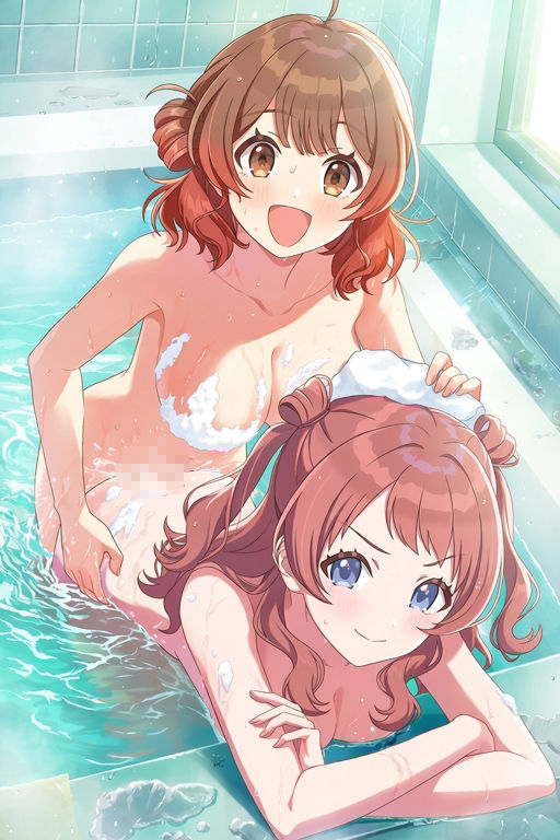 花梅姉妹の乱れ咲き サンプル5ページ目