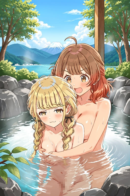 花梅姉妹の乱れ咲き サンプル8ページ目