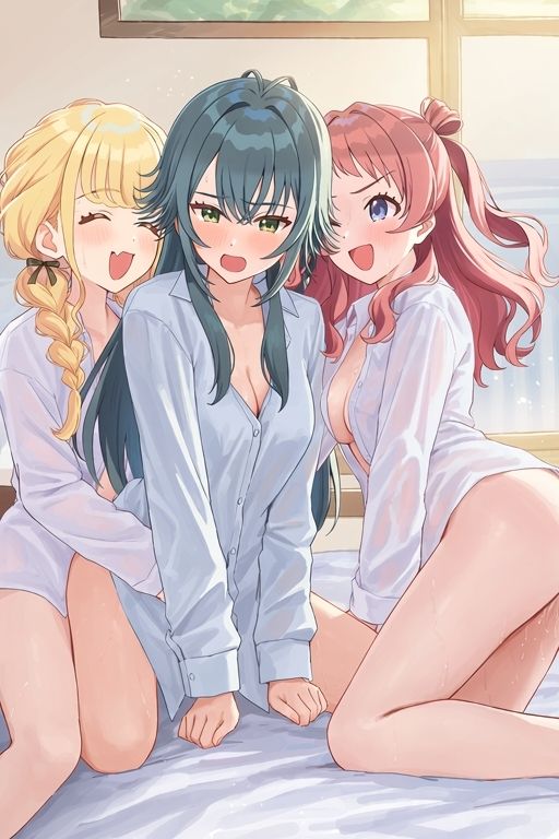 花梅姉妹の乱れ咲き サンプル9ページ目