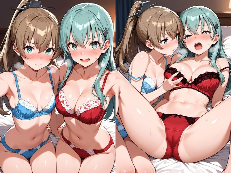 カラダを改造しあう艦○たちと、品質検査をする提督 Part1 サンプル3ページ目