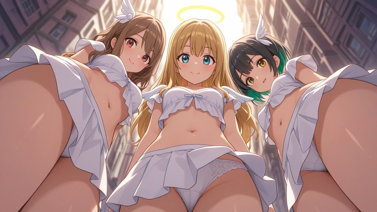 あなたのパンツ見せてください ［天使編］ サンプル3ページ目