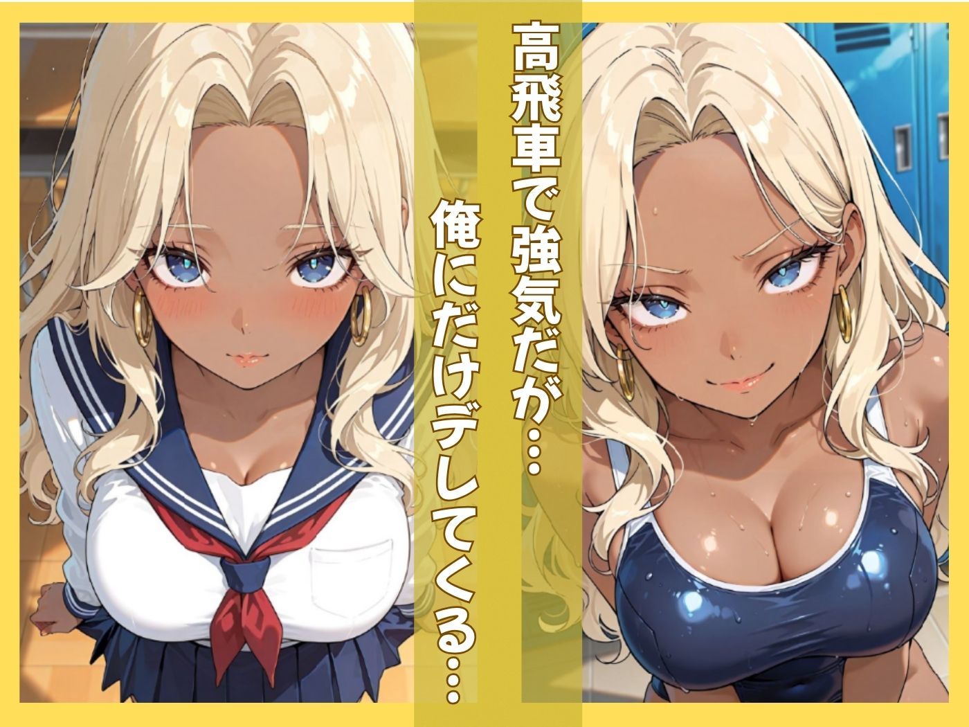 小悪魔ギャルな俺の彼女が担任教師のオナホになった件 サンプル2ページ目
