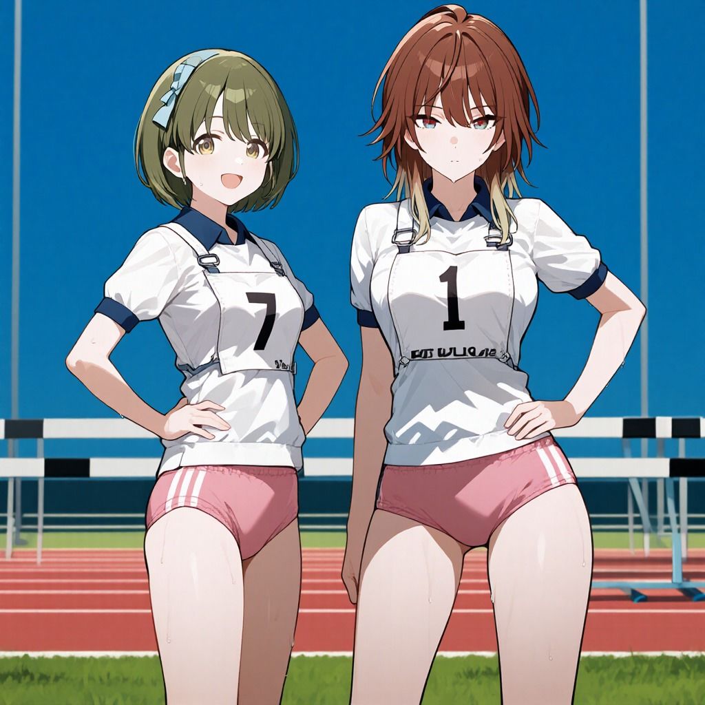 シャニ◯スTバック運動会2 サンプル4ページ目