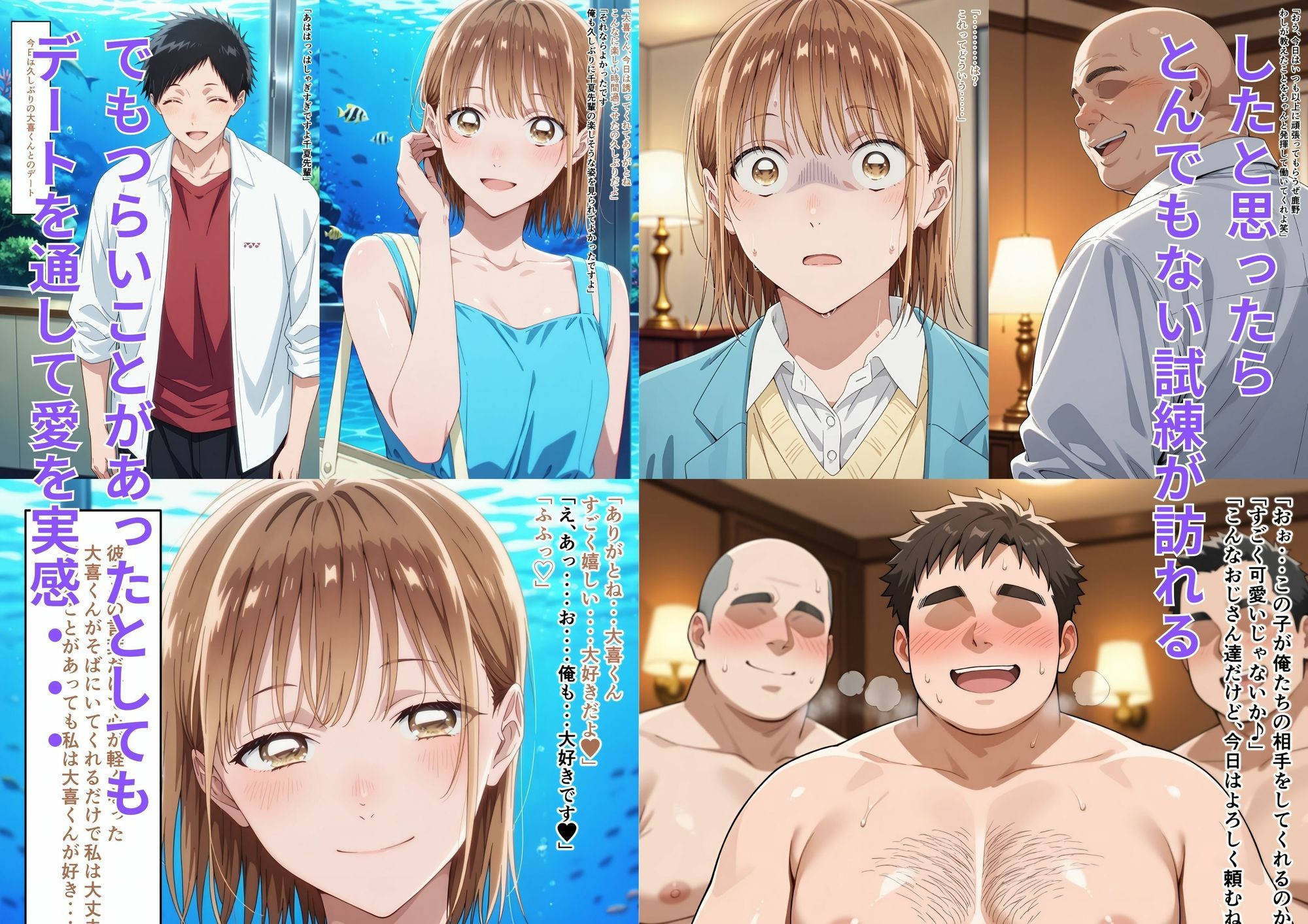 ピンクのハコ サンプル7ページ目