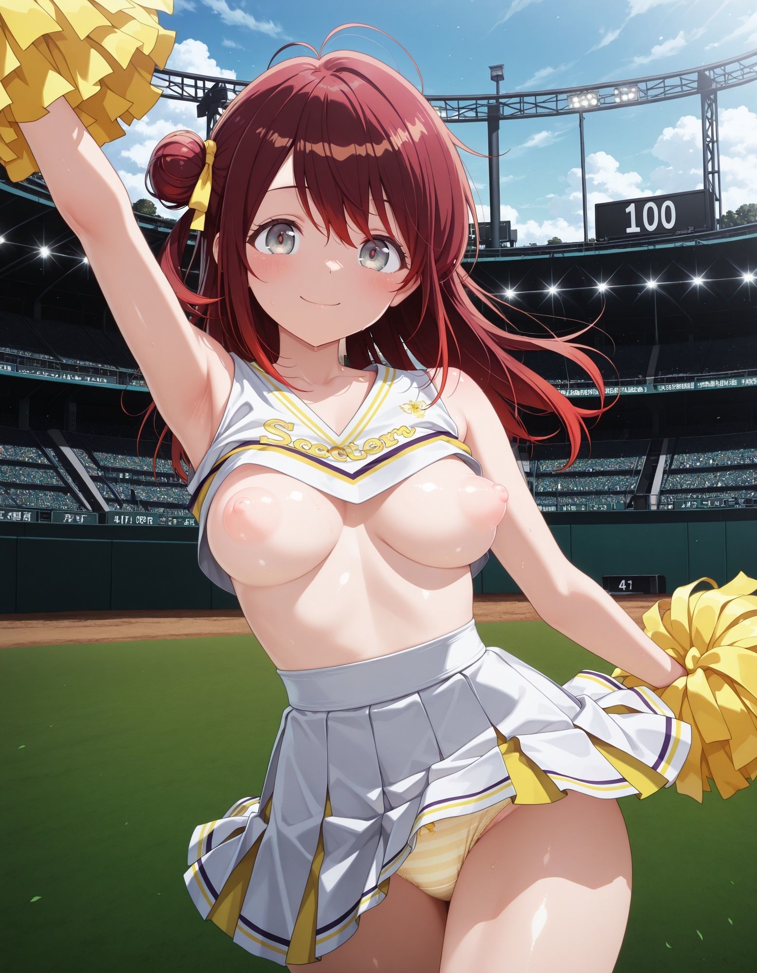 チアガールのパンチラ2 サンプル1ページ目