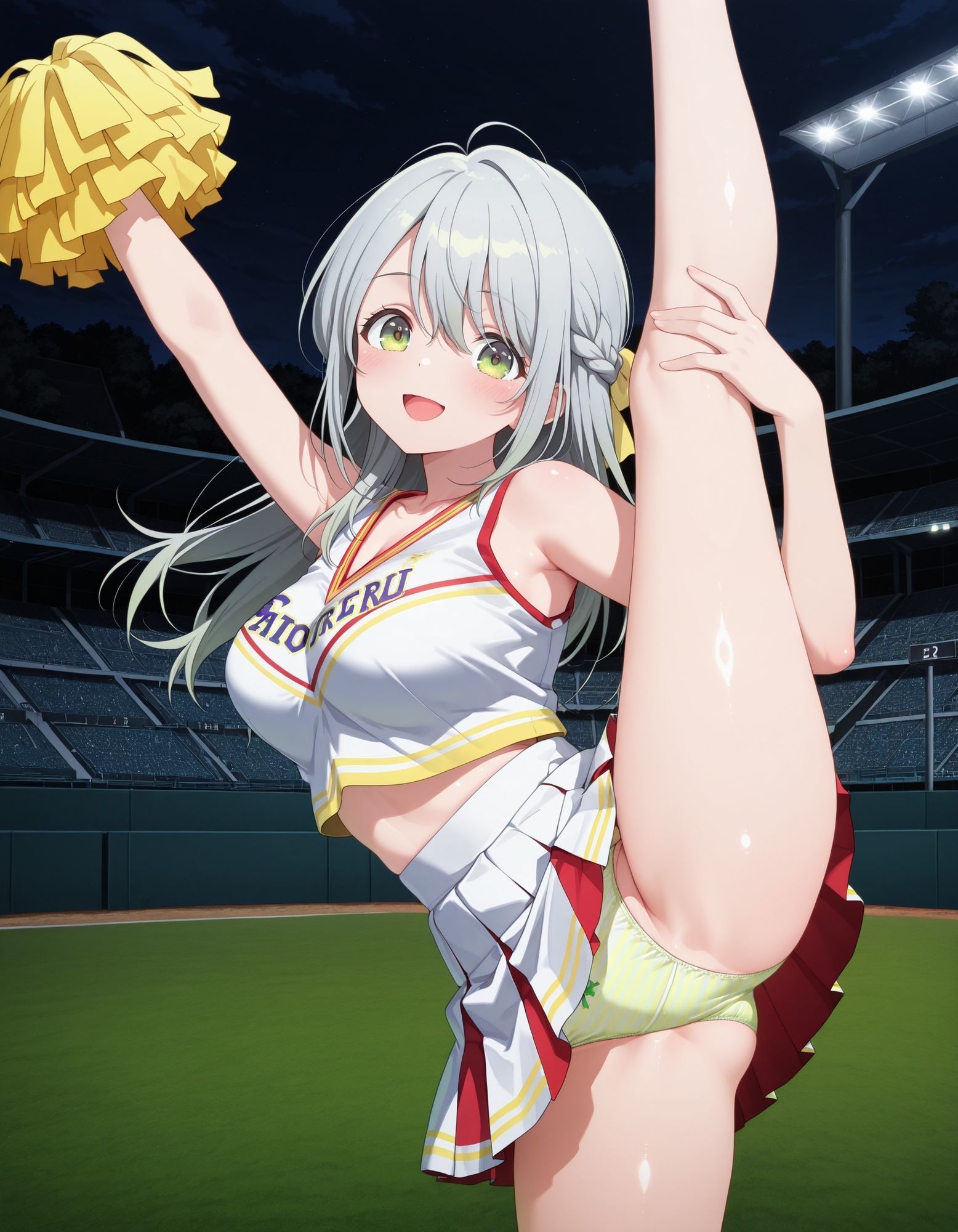 チアガールのパンチラ2 サンプル2ページ目