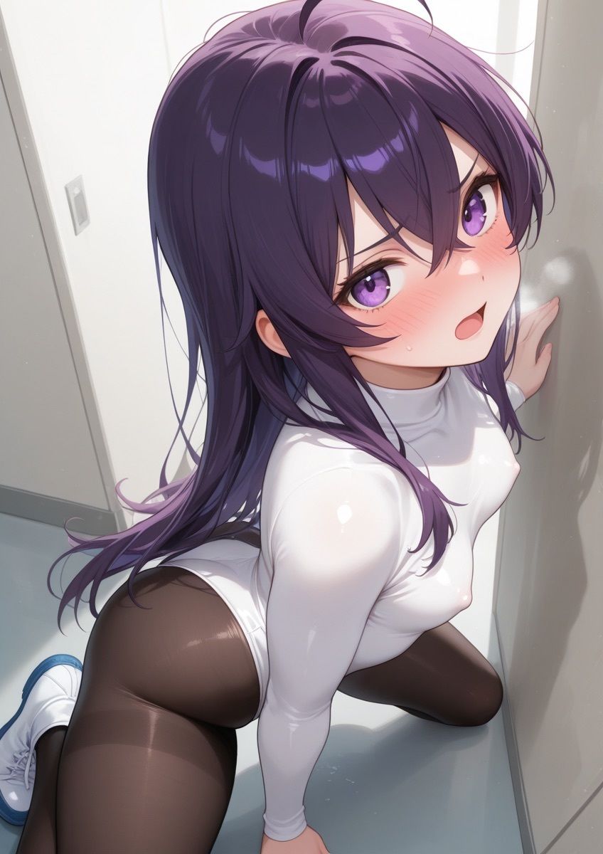 レオタードの女の子がぴっちり衣装に恥ずかしがるやつ 1 サンプル2ページ目
