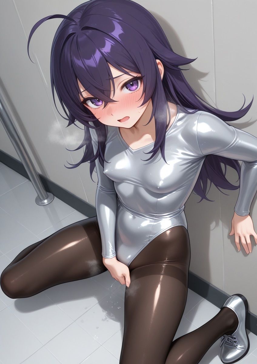 レオタードの女の子がぴっちり衣装に恥ずかしがるやつ 1 サンプル7ページ目