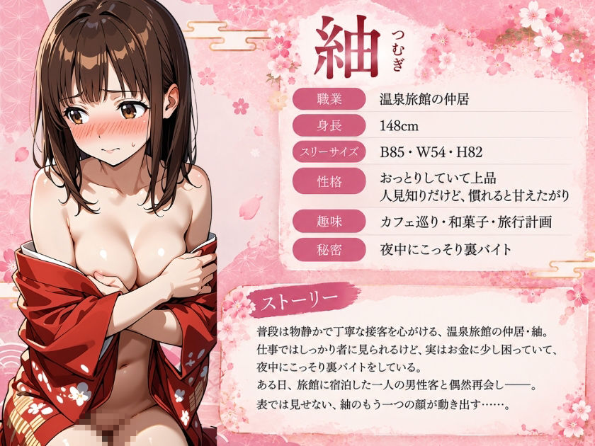 仲居さんの裏バイト サンプル2ページ目