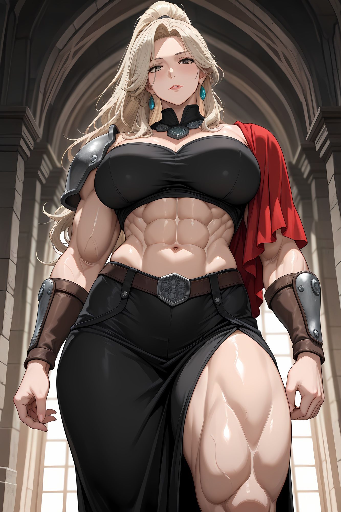 癖学研究所 File.001 ふたなり筋肉女戦士 サンプル1ページ目