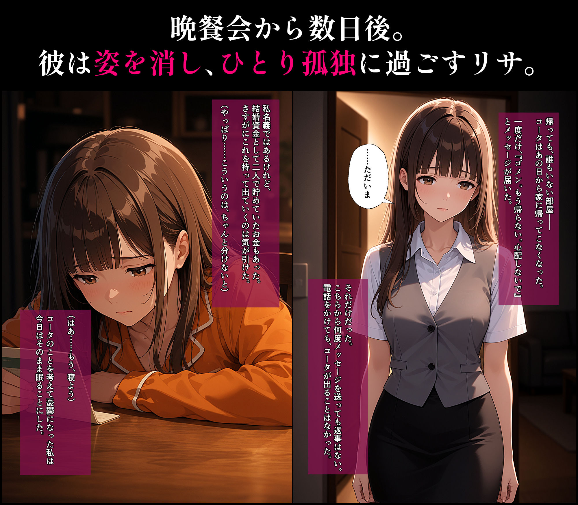 入れ替わり願望 サンプル1ページ目