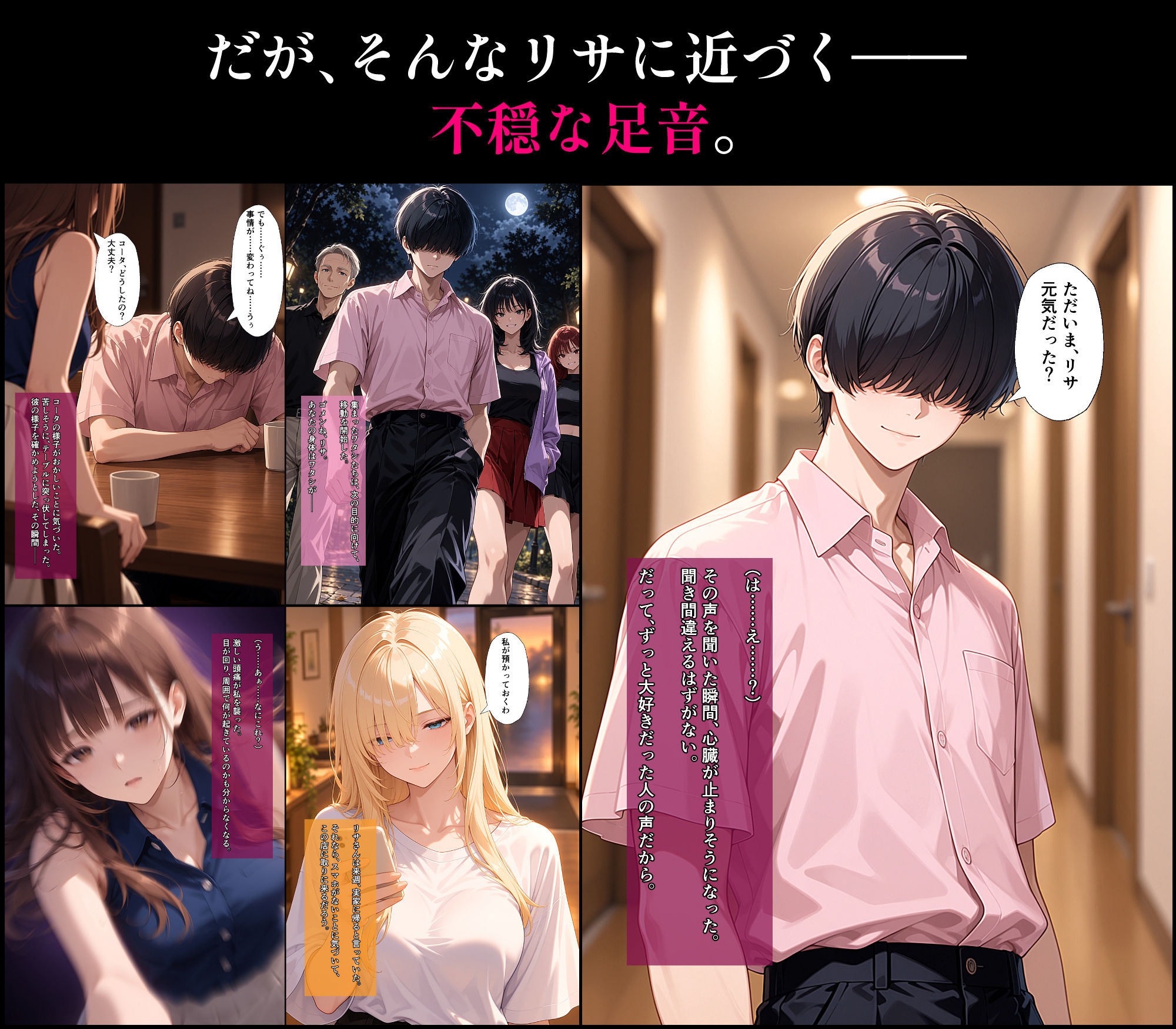 入れ替わり願望 サンプル6ページ目