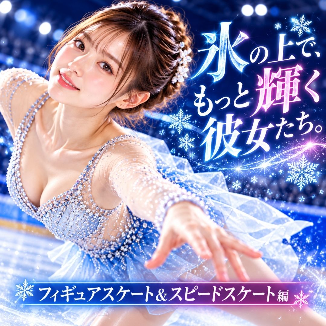 透視メガネ Vol.3 -もしも氷上美女の服の向こう側が見えたら- サンプル1ページ目