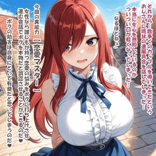 パイズリ異能力おじさん  恋愛マスター 編 サンプル3ページ目
