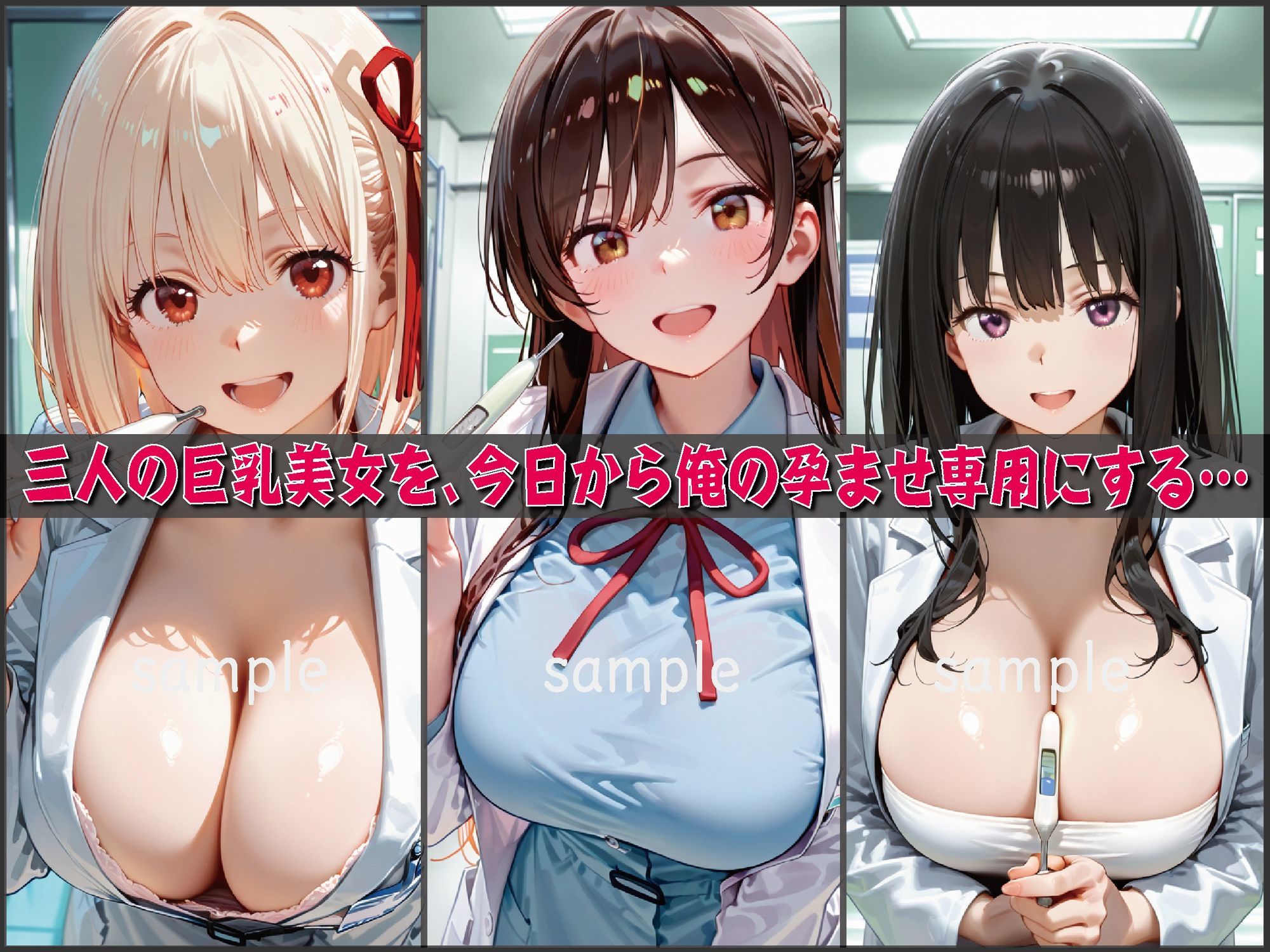 悪戯から始まる美人女医の妊娠調教【豪華CG500枚収録】 サンプル3ページ目