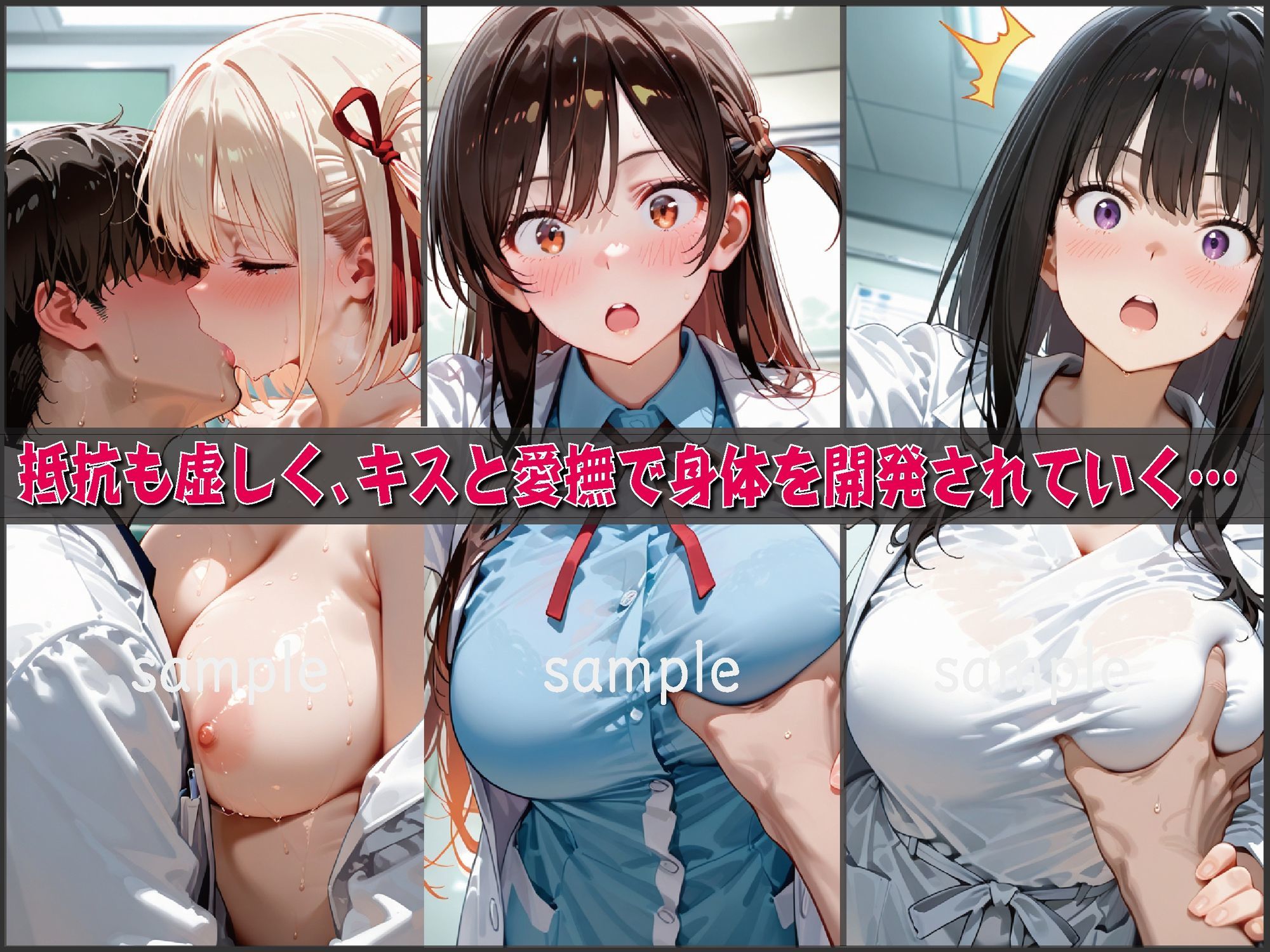 悪戯から始まる美人女医の妊娠調教【豪華CG500枚収録】 サンプル4ページ目