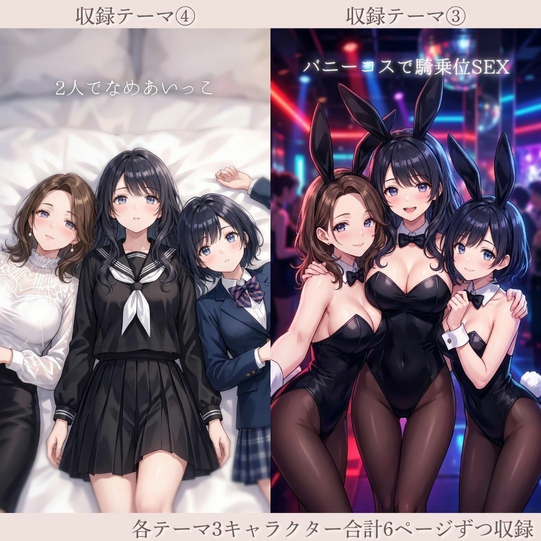 「彼女と家族」と僕のエッチな日常 Part2 サンプル4ページ目
