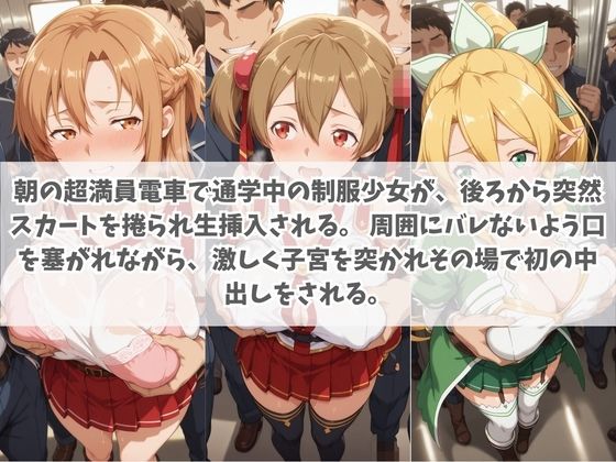 通学電車から始まる拉致種付け調教 S〇O サンプル2ページ目