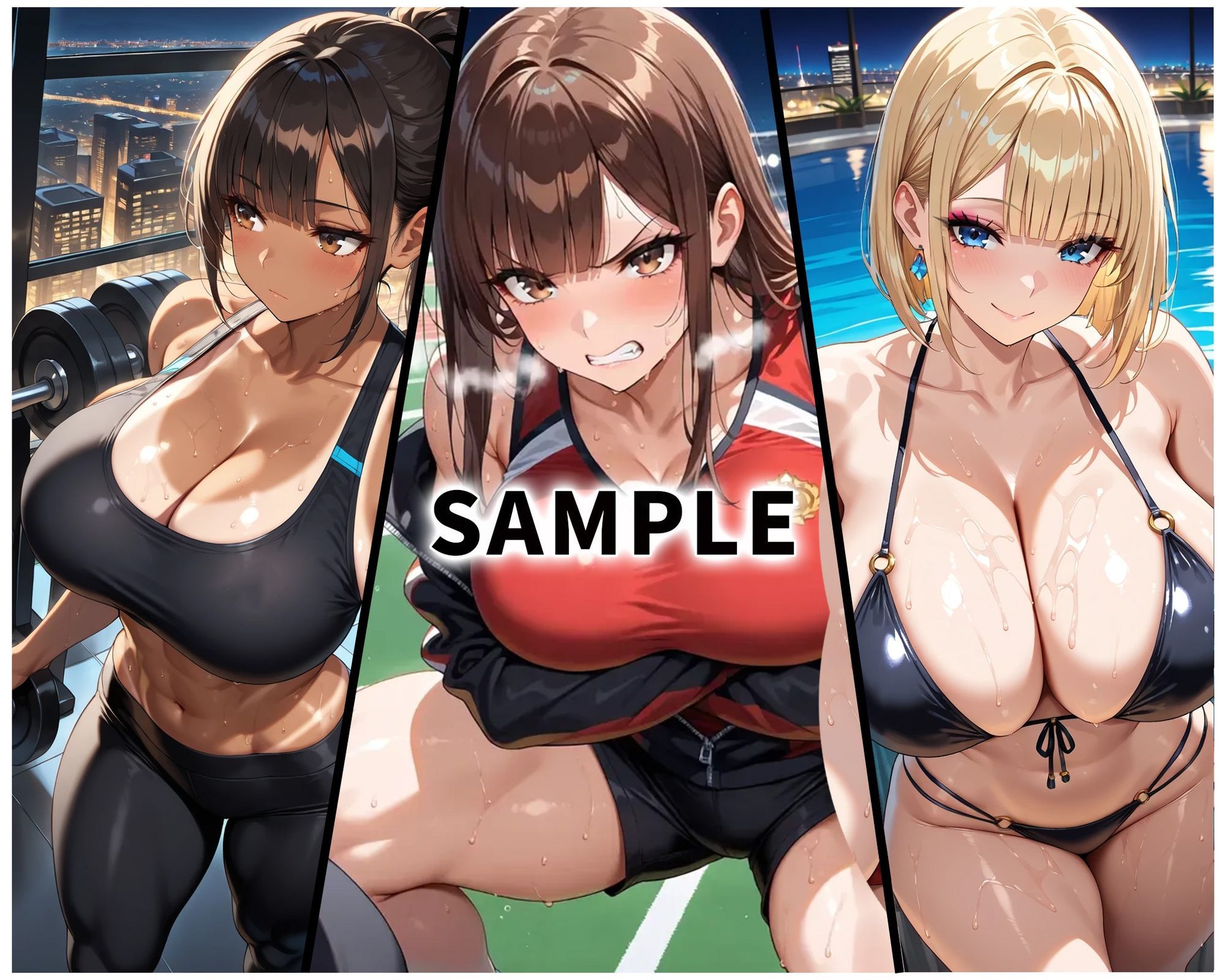 『催●支配！エリート陸上女子が専用肉便器に堕ちるまでの話Part.5 〜すべてを支配した、その先に〜』 サンプル9ページ目