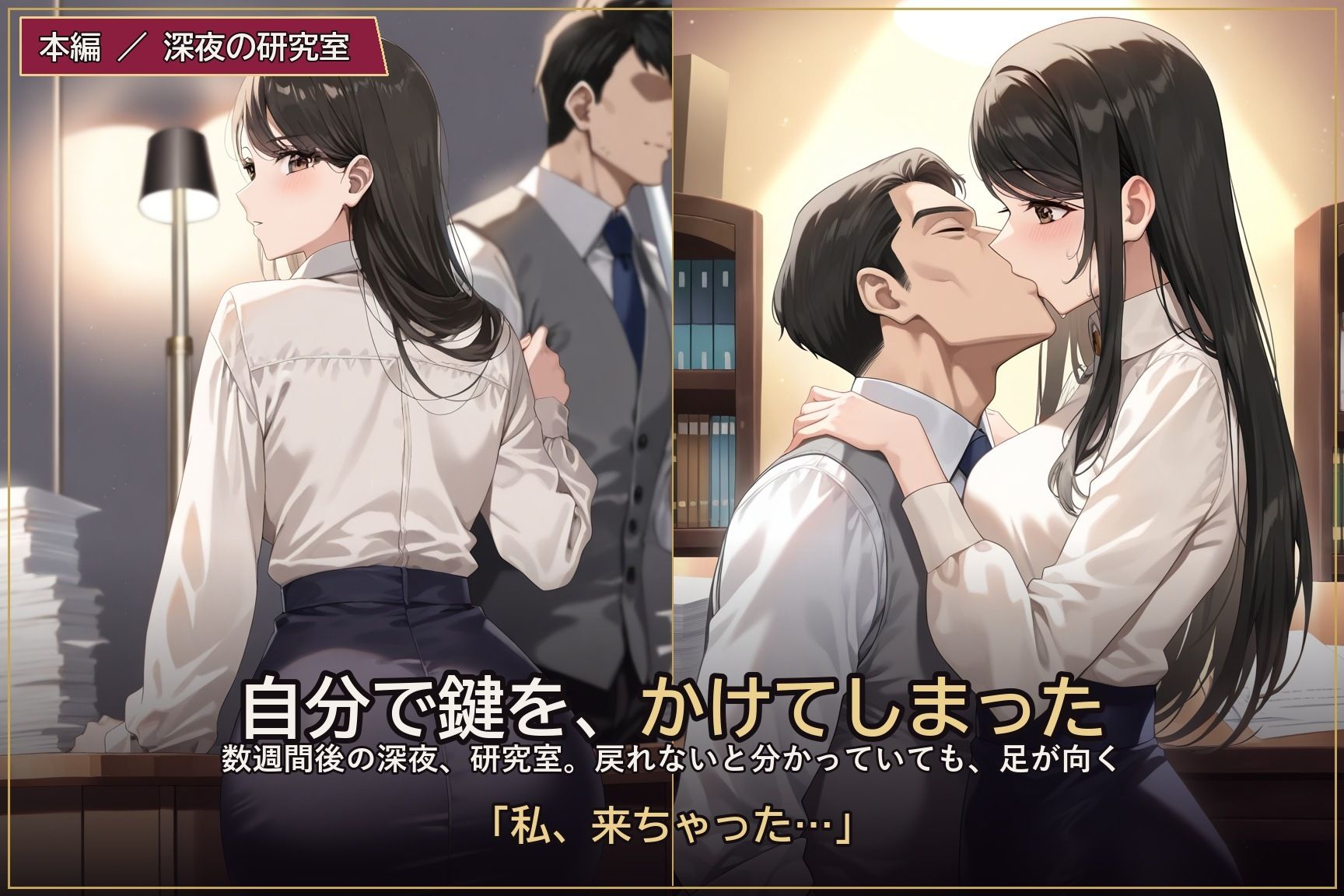 先生のためなら 〜清楚な女子大生が教授に堕ちるまで〜【後編】 サンプル2ページ目