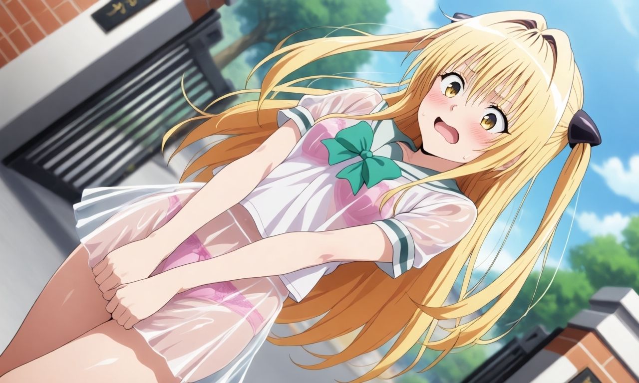 ヤミ  スケスケセーラー服でHな日常 サンプル1ページ目