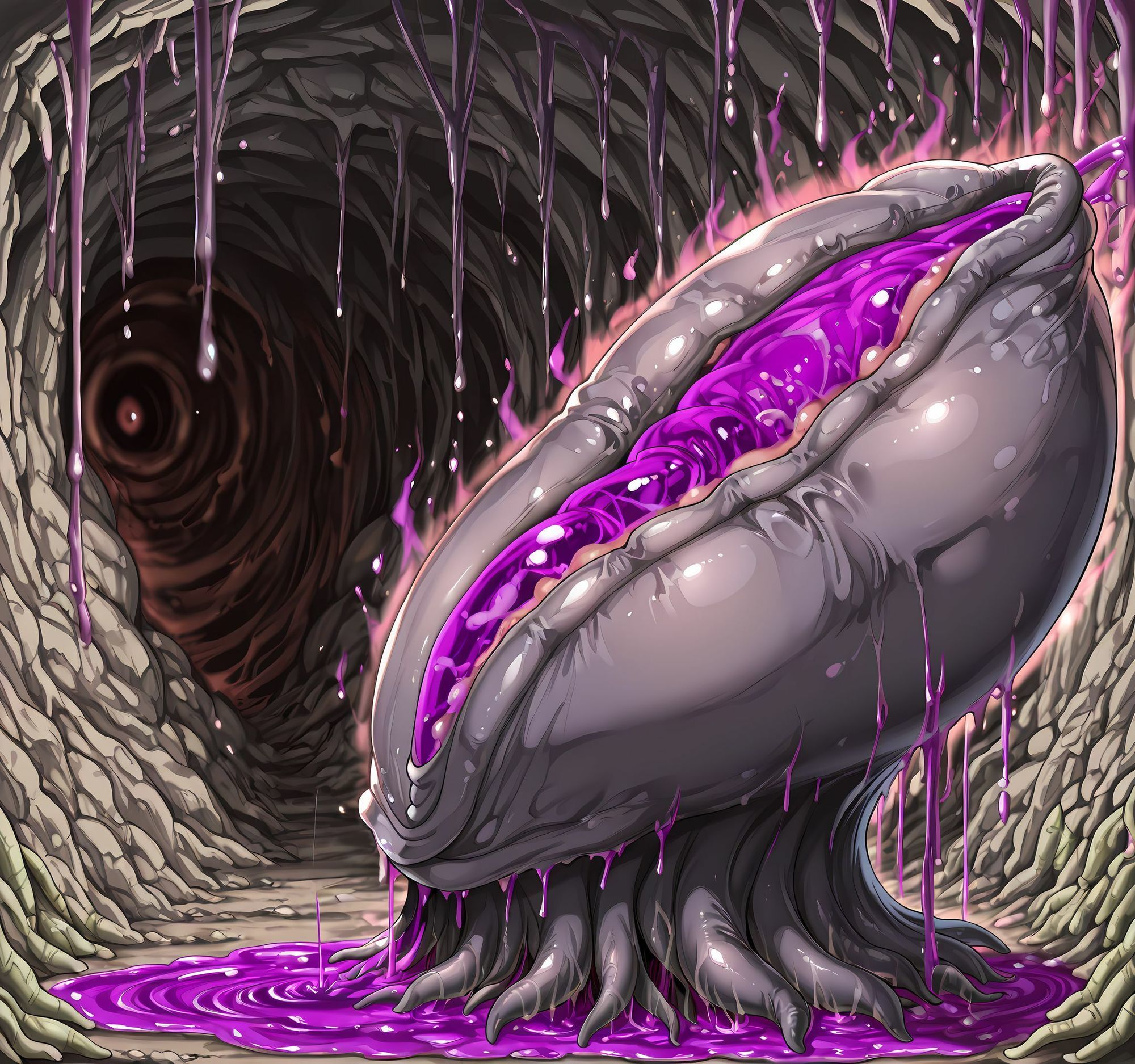 お嬢様触手拘束悪堕ち・淫魔化ドスケベ交尾〜 サンプル6ページ目