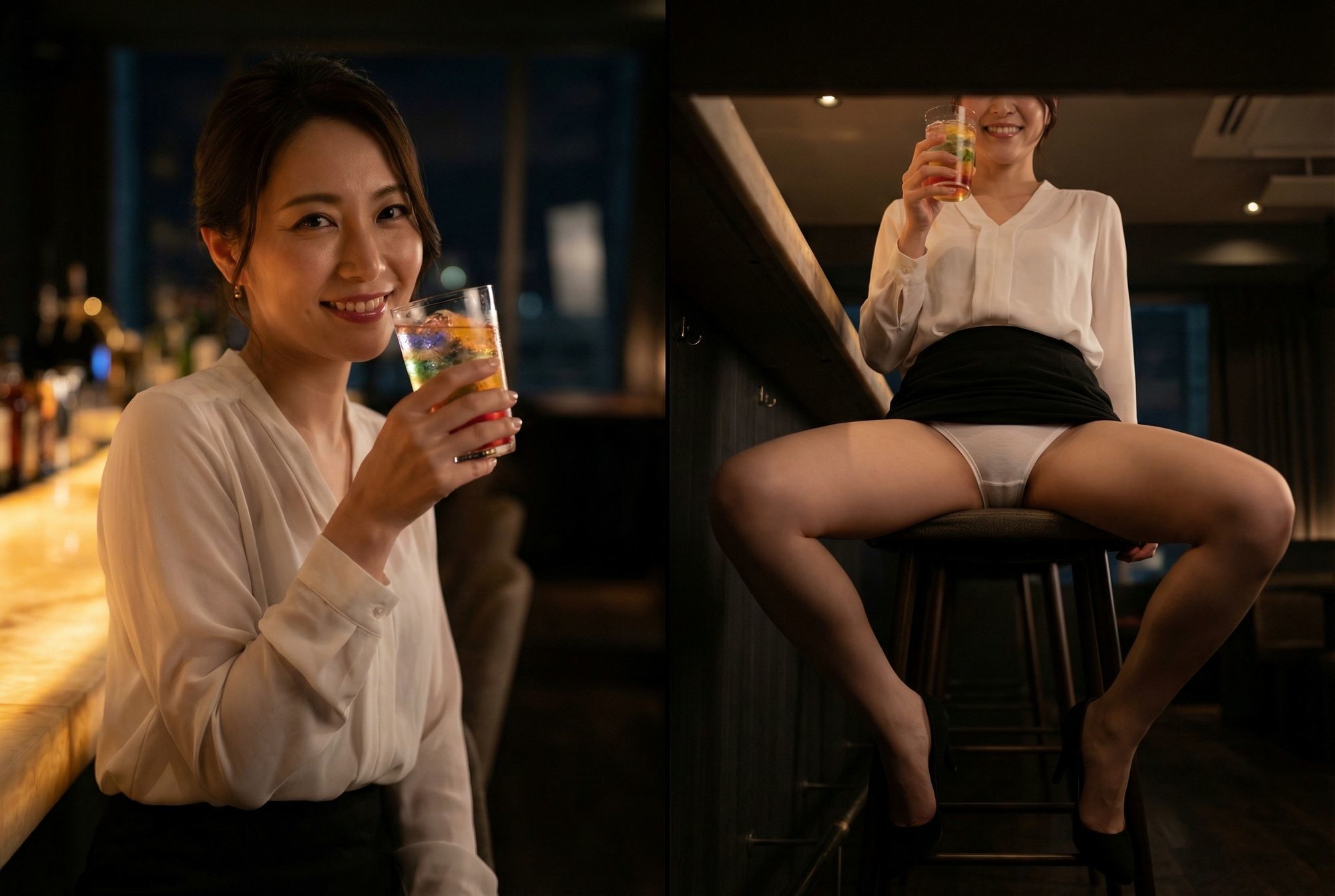 通常時→パンチラ 二画面パンチラ Vol.1【全62枚】 サンプル4ページ目