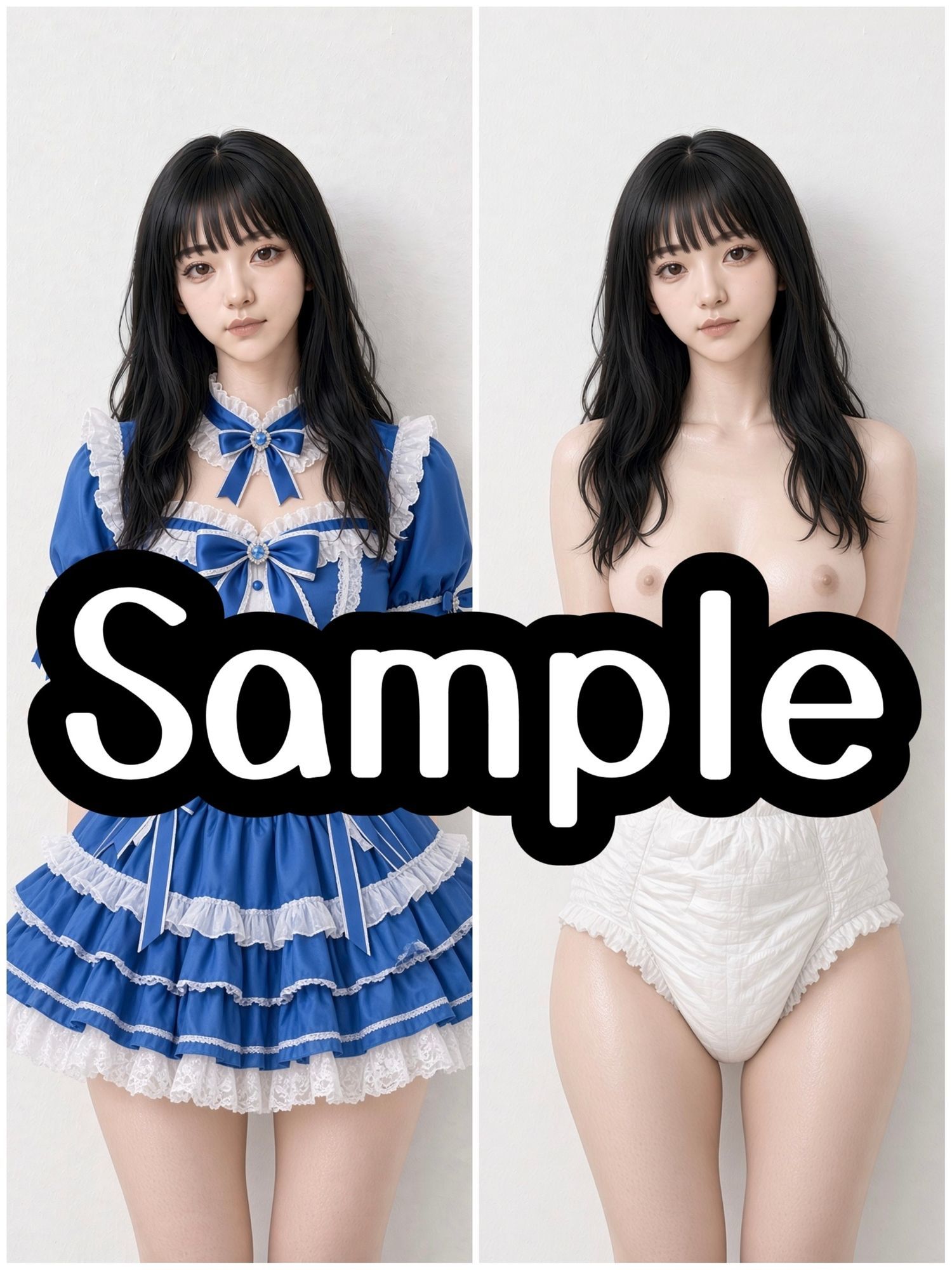 地下アイドル  オムツグラビアCG集 サンプル1ページ目