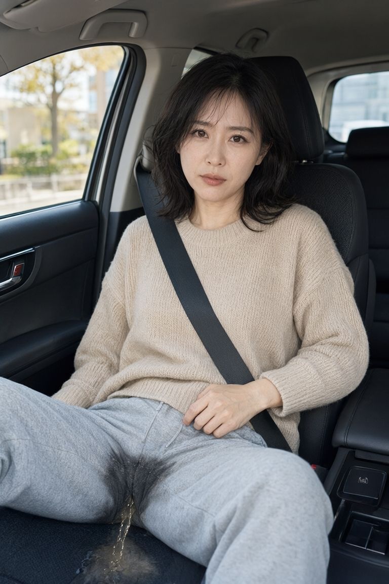 人妻おもらし痴態 サンプル4ページ目