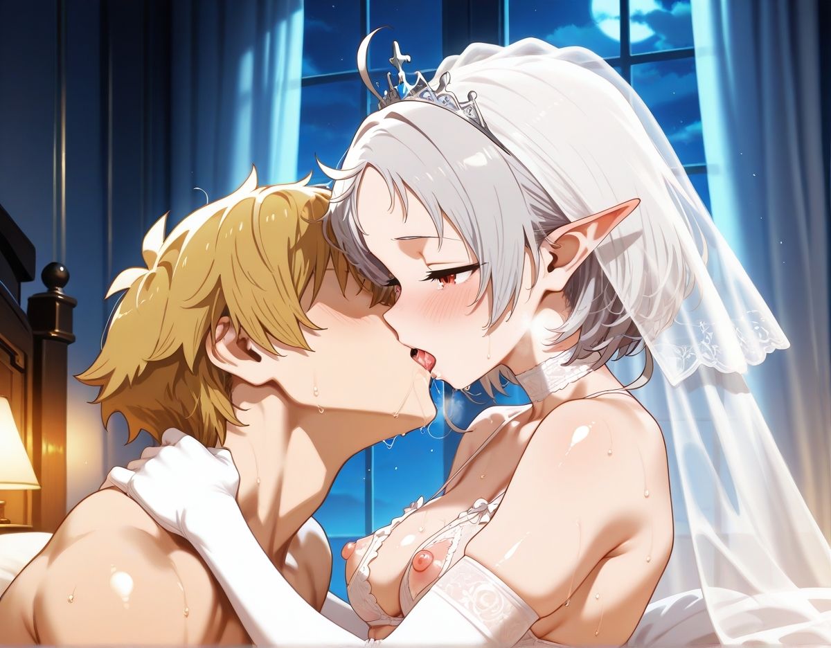 無〇転生 シルフィエ〇ト 新婚初夜えっち サンプル5ページ目