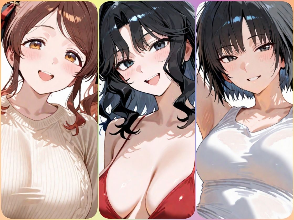 あまあまえっちタイム ア〇ガミ編2 サンプル1ページ目