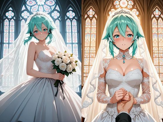【甘々彼女記録。Ep18】〇ノン  純愛ウェディング編 500枚CG集 サンプル2ページ目