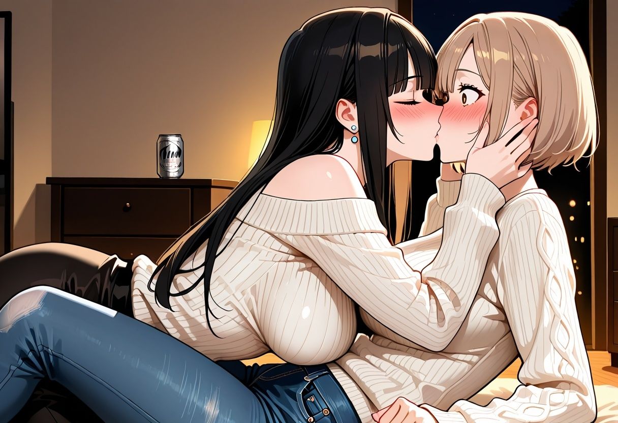 はじめての宅飲み 〜20歳になった夜、親友と一線を越えた〜 サンプル2ページ目