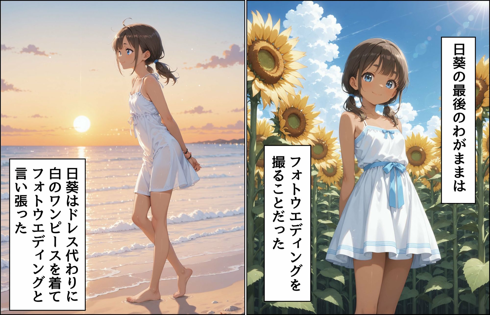 ひまりの夏  -後編- サンプル1ページ目