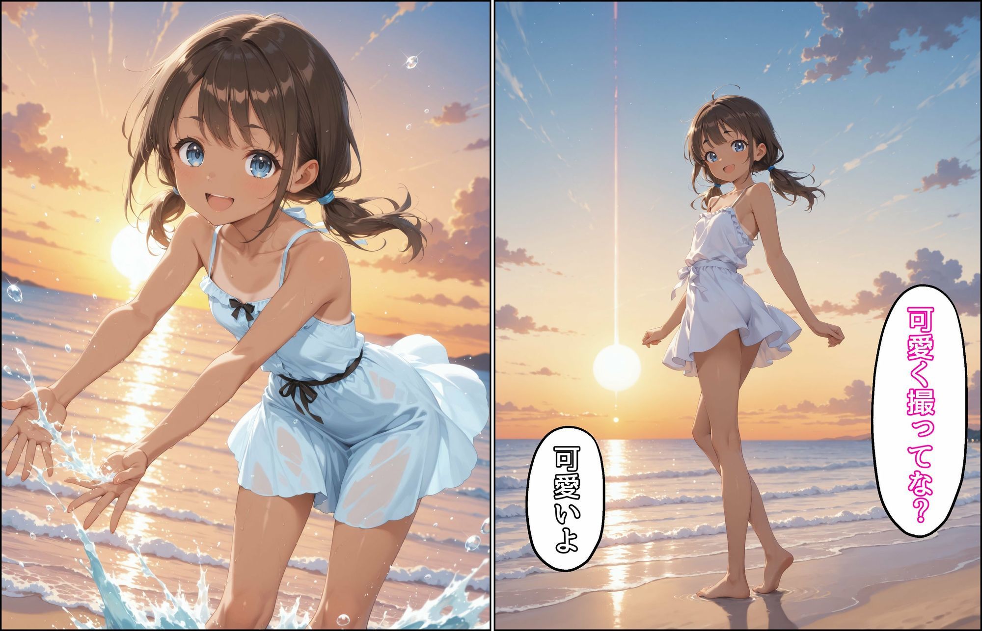 ひまりの夏  -後編- サンプル2ページ目